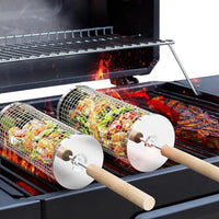 GrillTumblr™ Rotating Grill Cage