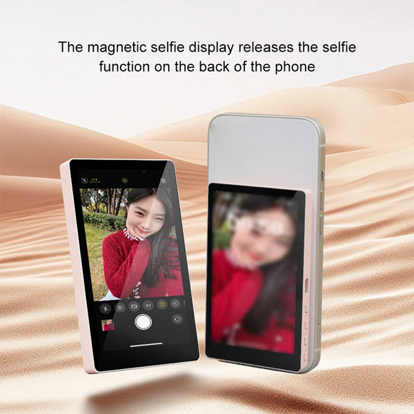 MirrorView™ Premium Magnetic Selfie Screen for Influencers