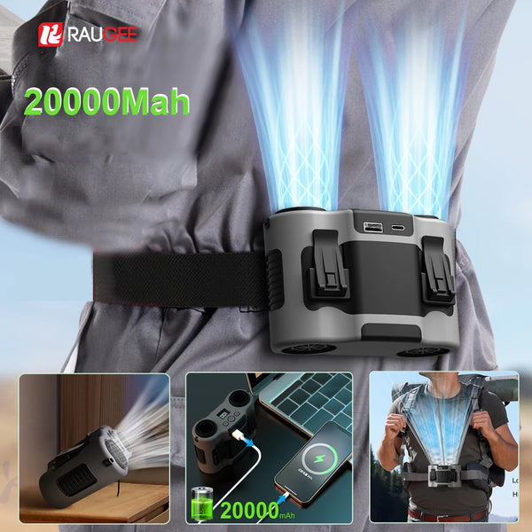 ChillGo™ Waist Clip Fan